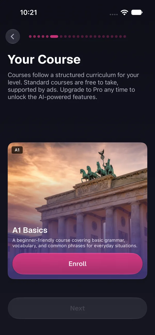 Topic courses